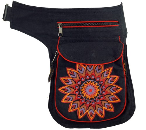Stoff sidebag gürteltasche - +,